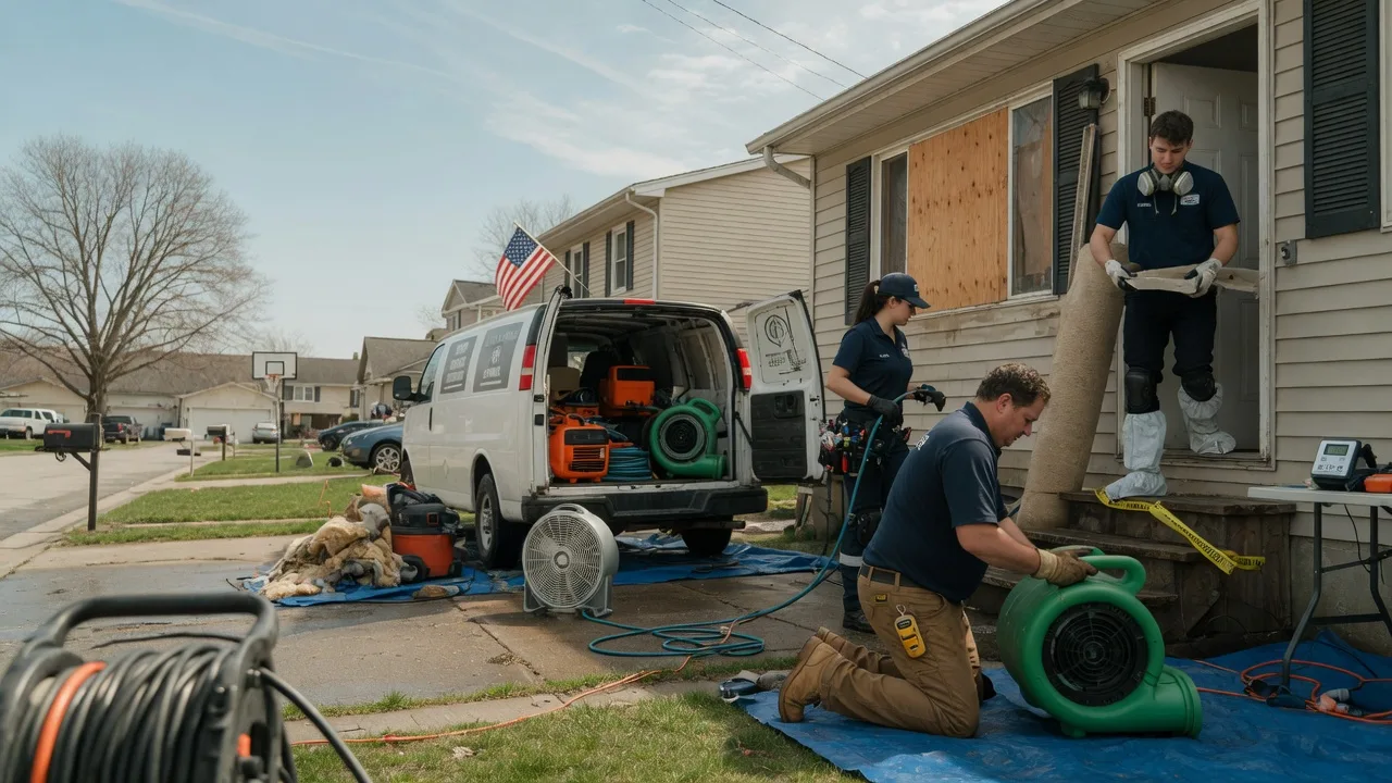 Water Damage Restoration in West Millgrove, OH near me